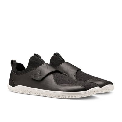 Vivobarefoot Men's Primus Knit EZ Running Shoes Black | Vivobarefoot HVB784065